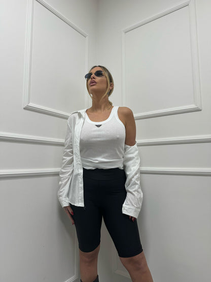 Canotta luxury bianca