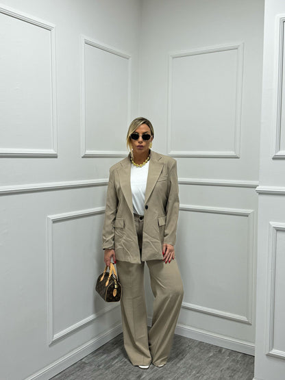 Tailleur Sandra sabbia 1002