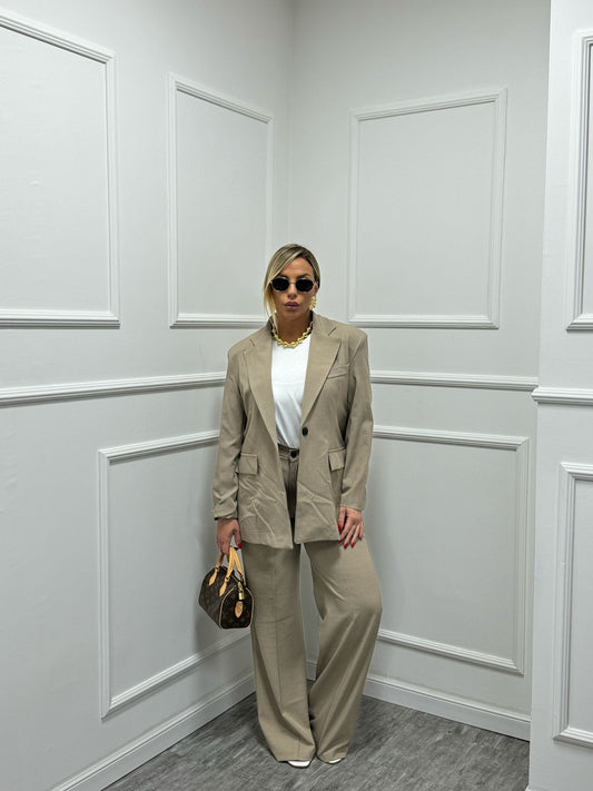 Tailleur Sandra sabbia 1002
