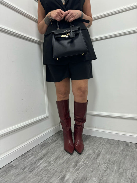 Stivale mood zara bordeaux
